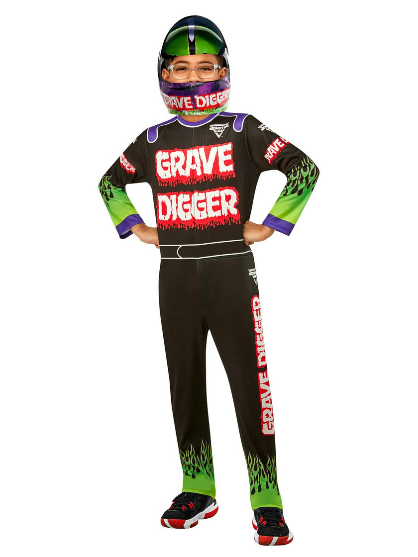 Boys' Monster Jam Grave Digger Jumpsuit