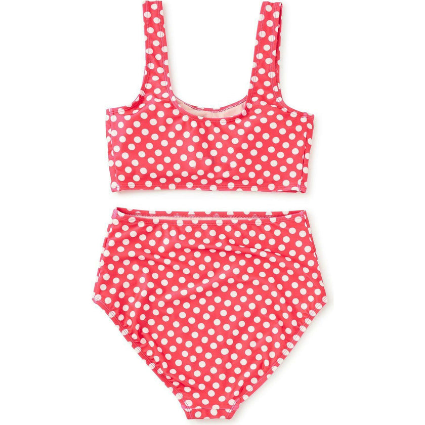 Adult Two-Piece Swimsuit, Red