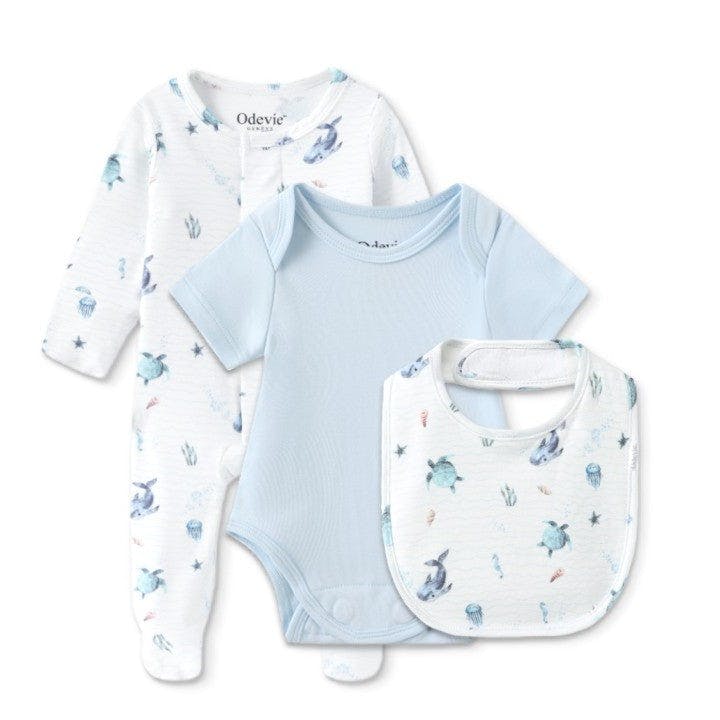 Les Essentiels Bamboo Magnetic Baby Set - Boy