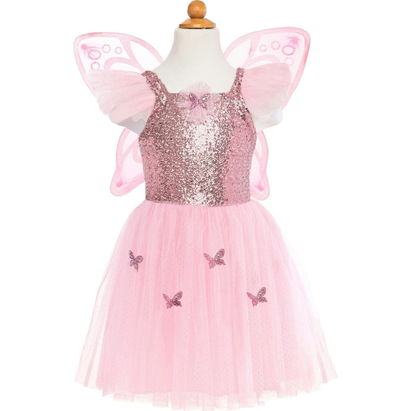 Sequins Butterfly Dress & Wings