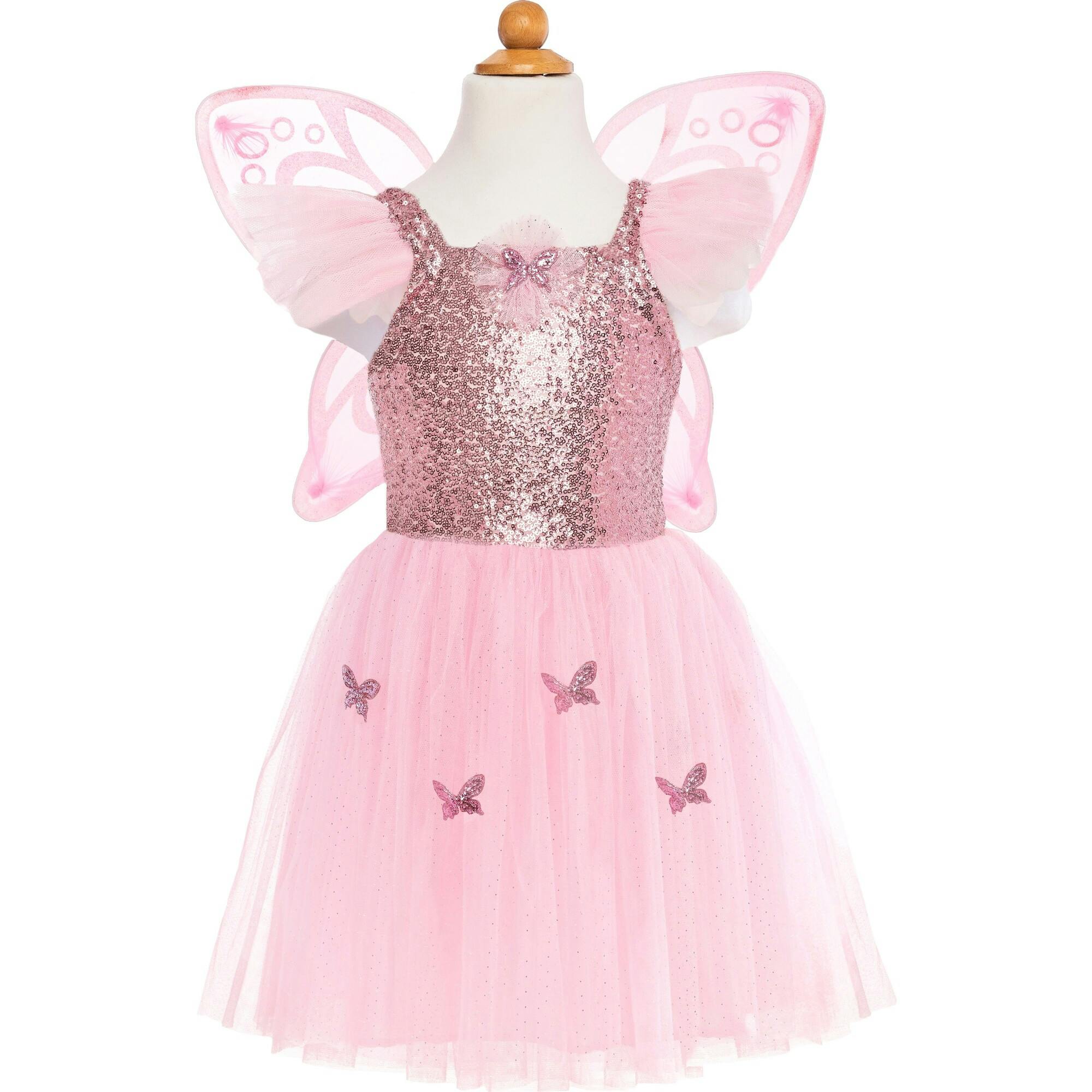 Sequins Butterfly Dress & Wings