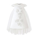 White Embroidered Briavelle Dress