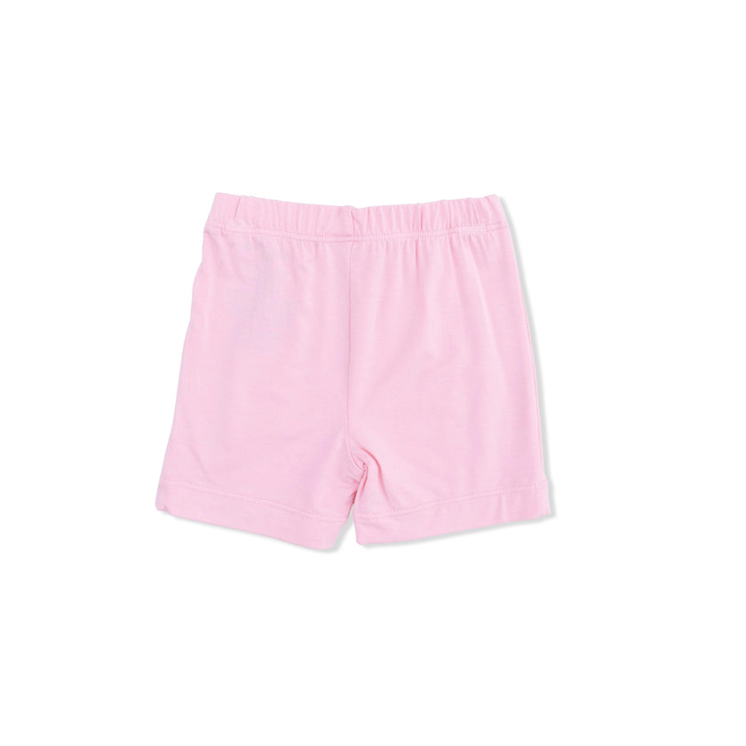 Fancy Hounds with Bows - Peplum Tank Top and Bike Short