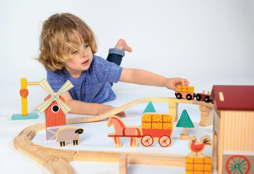 Farmyard Train Set