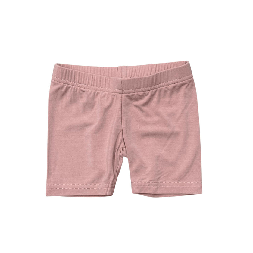 Girls Biker Shorts in Spring Mauve