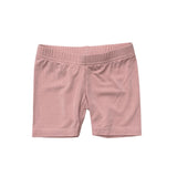 Girls Biker Shorts in Spring Mauve