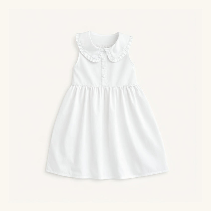Picnic Dress in White