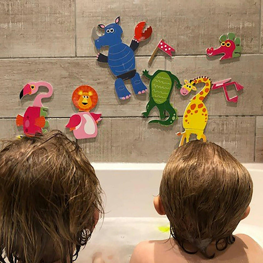 Buddy & Barney: Weird & Wonderful Animals Bath Time Stickers