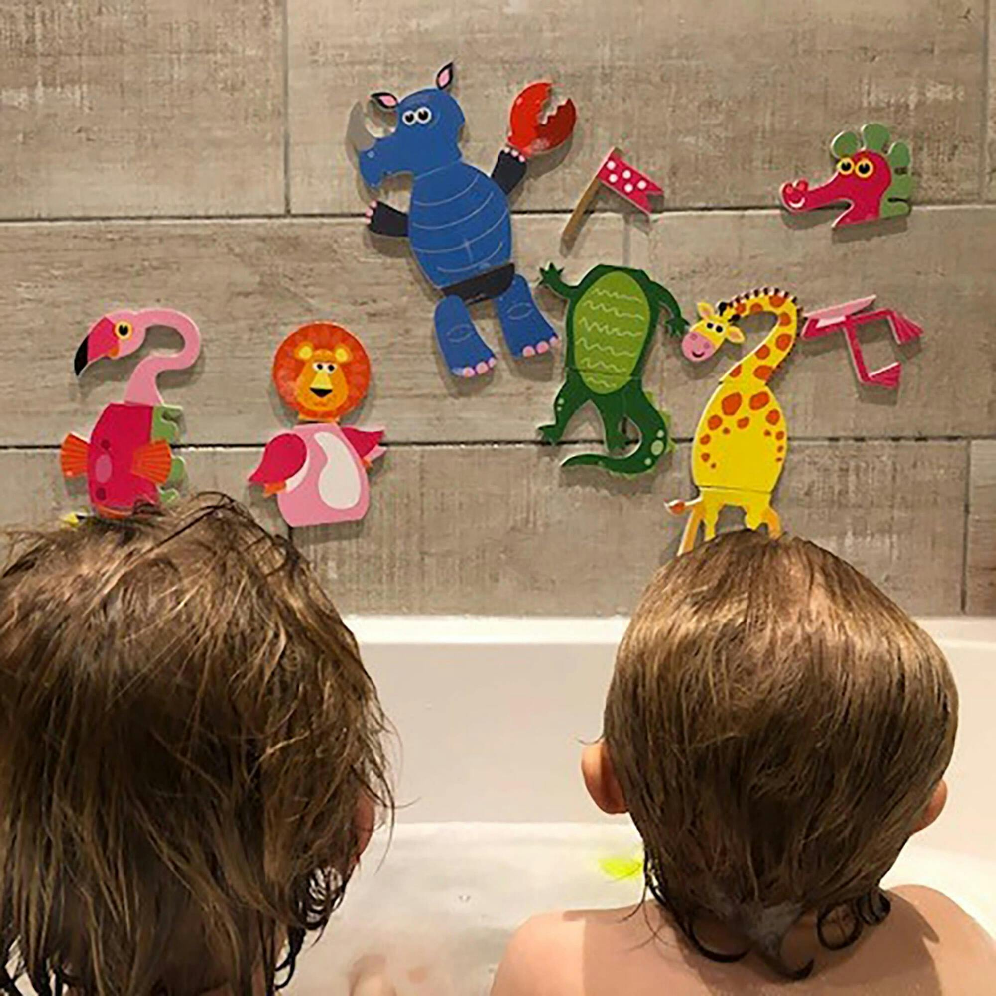 Buddy & Barney: Weird & Wonderful Animals Bath Time Stickers