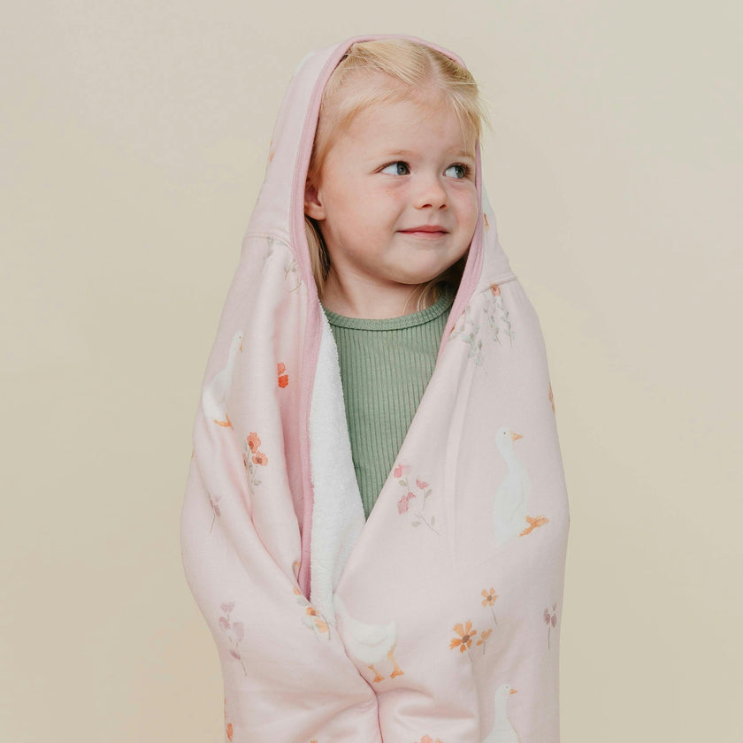Premium Big Kid Hooded Towel - Gigi