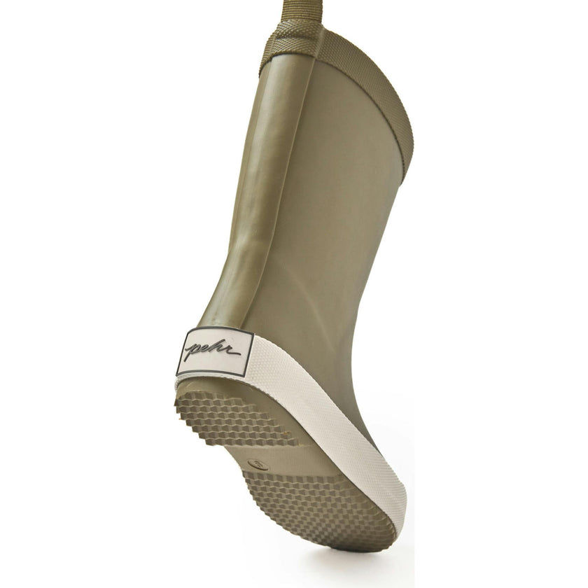Explorer Contrast Tow Rain Boot, Green