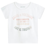 ZADIG & VOLTAIRE Ombre Logo Organic Cotton T-shirt