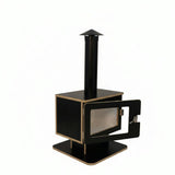 Wooden Play Fireplace – Imaginative Indoor Pretend Play