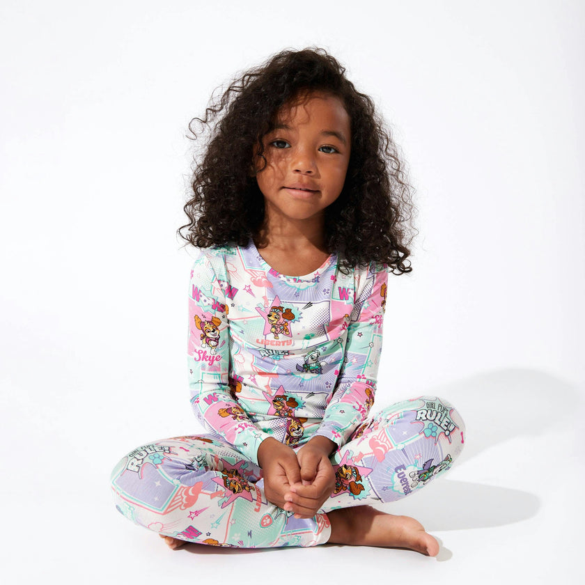 PAW Patrol: Comic Girl Pups Bamboo Kids Pajamas