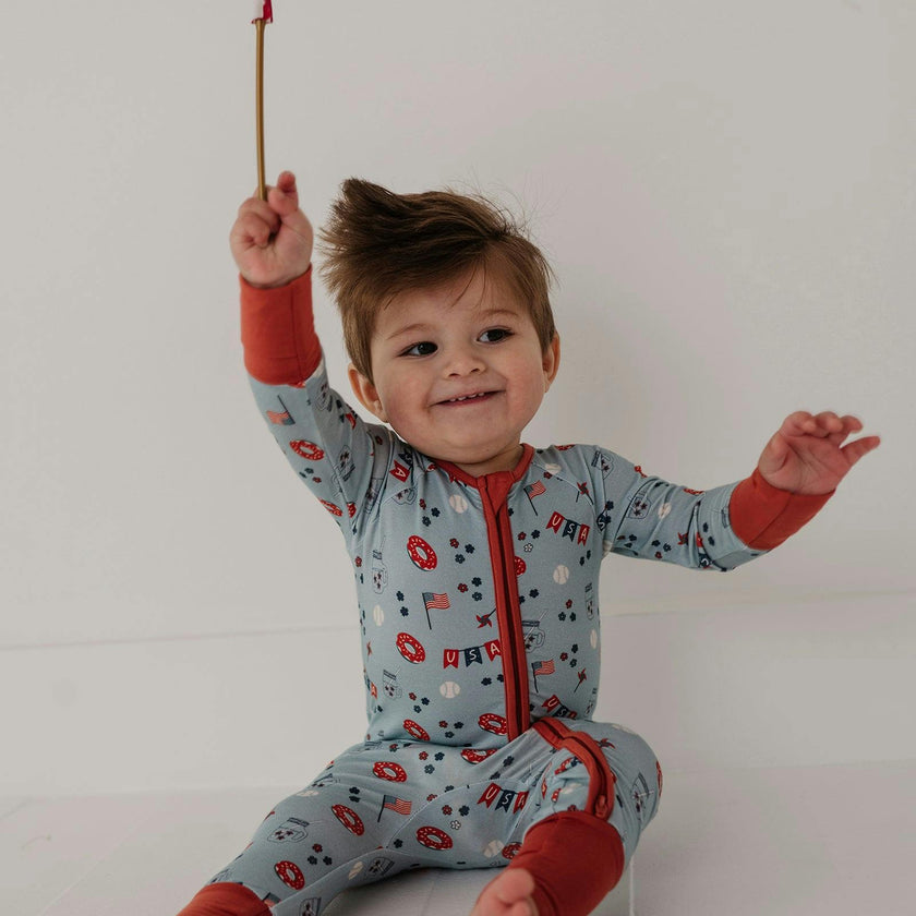 Long Sleeve Zip Romper