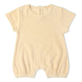 Organic Short Romper - Butter Yellow