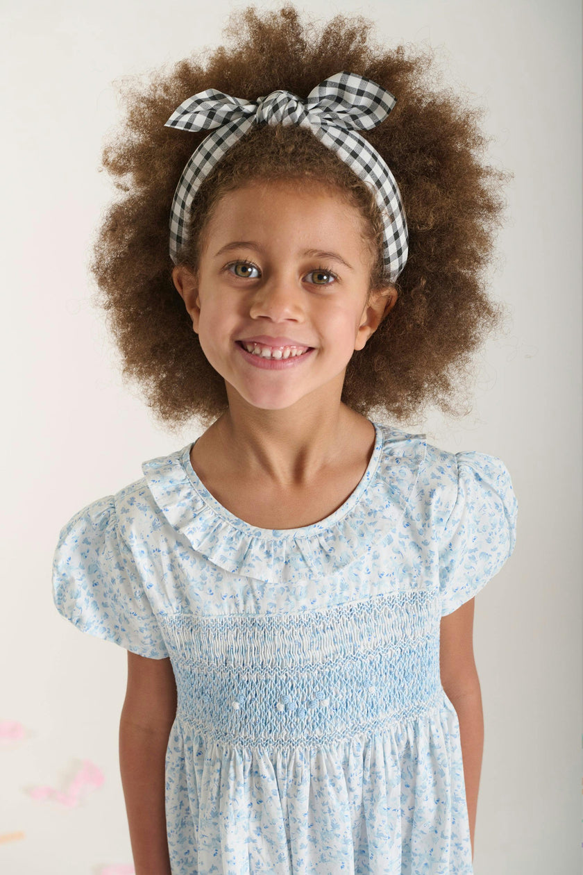 Hand-Smocked Girls Dress - Charlotte