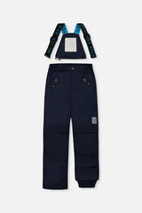 Two Piece Play Snowsuit Light And Dark Blue With Navy Pants