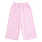 Stripe Terry Wide Leg Pant