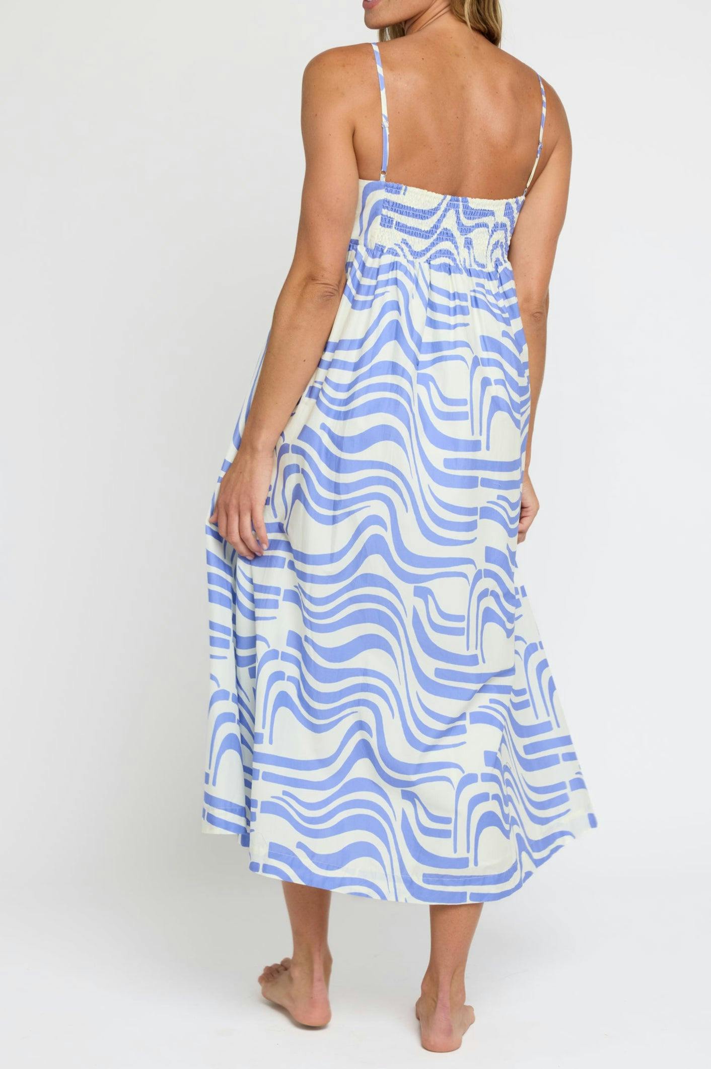 Emily Maxi Dress in Revel In Retro