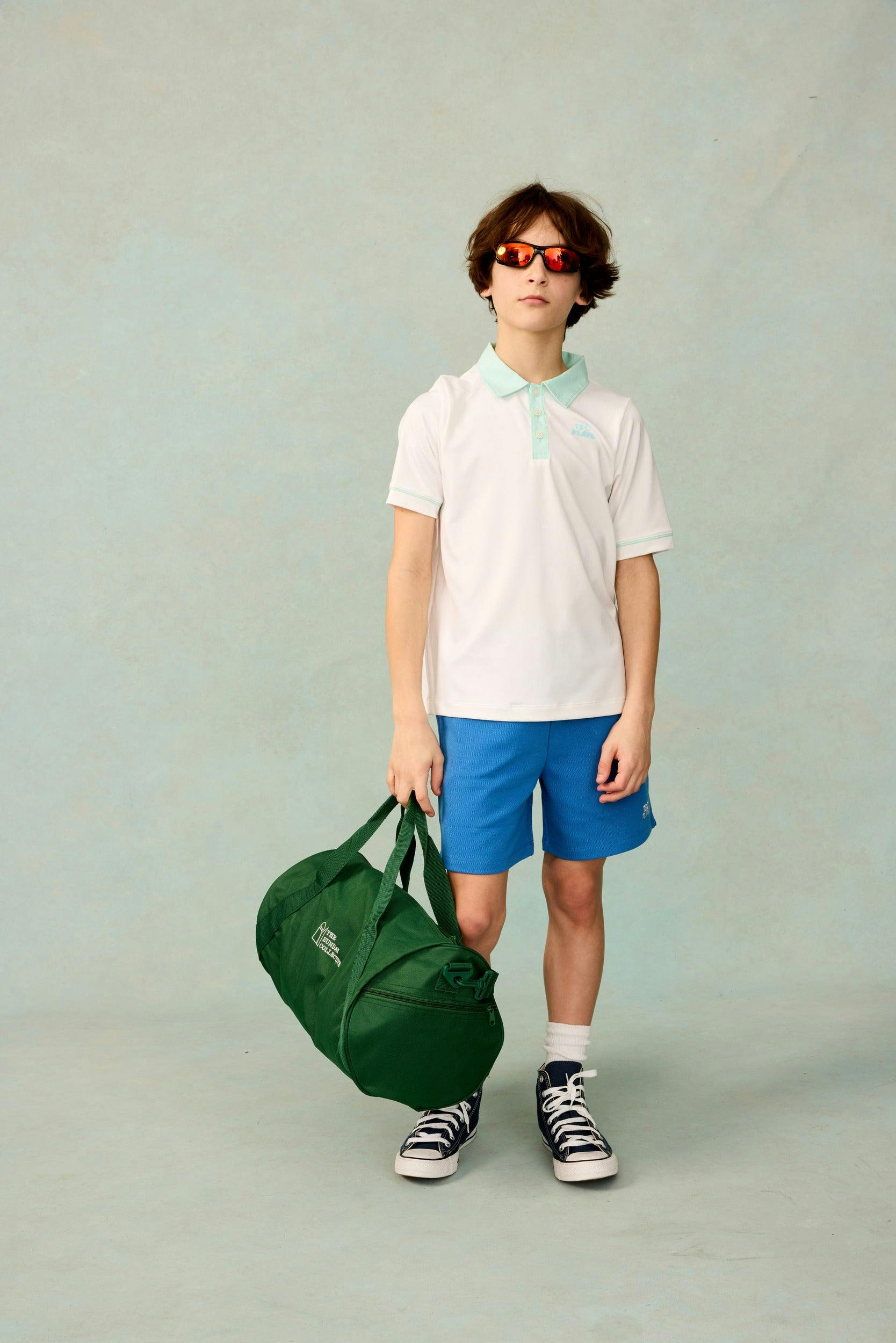 Performance Play Polo in Pastel Trim