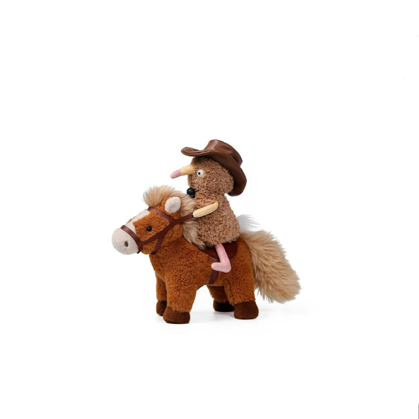 McHugs West Cowboy Peanut Chicken Weighted Plush 30cm