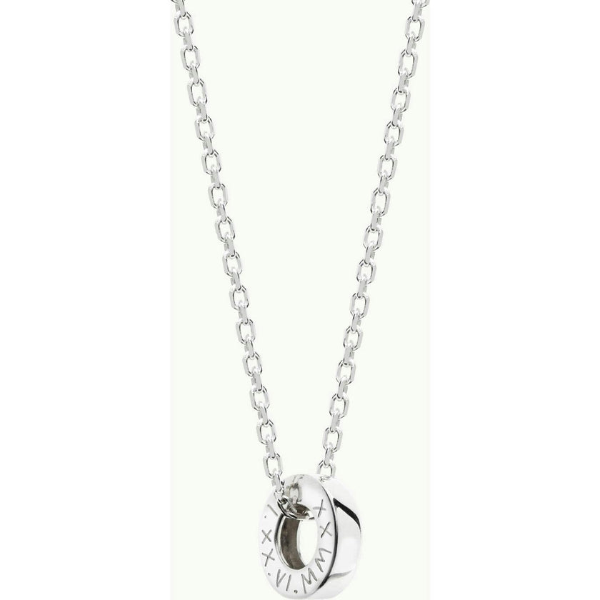 Men's Personalized Unity Necklace, Sterling Silver