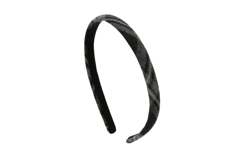 Winter Check Thin Headband