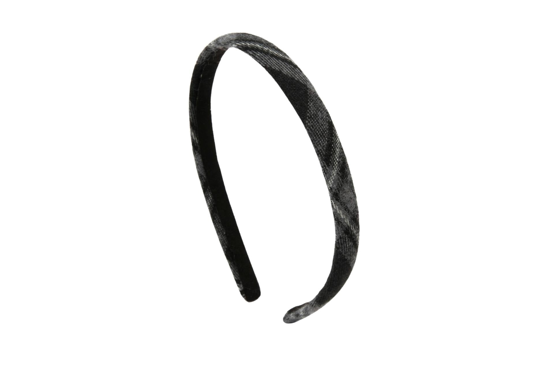 Winter Check Thin Headband