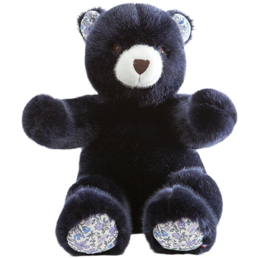 Robert the Bear | Navy | Lavender Liberty Print