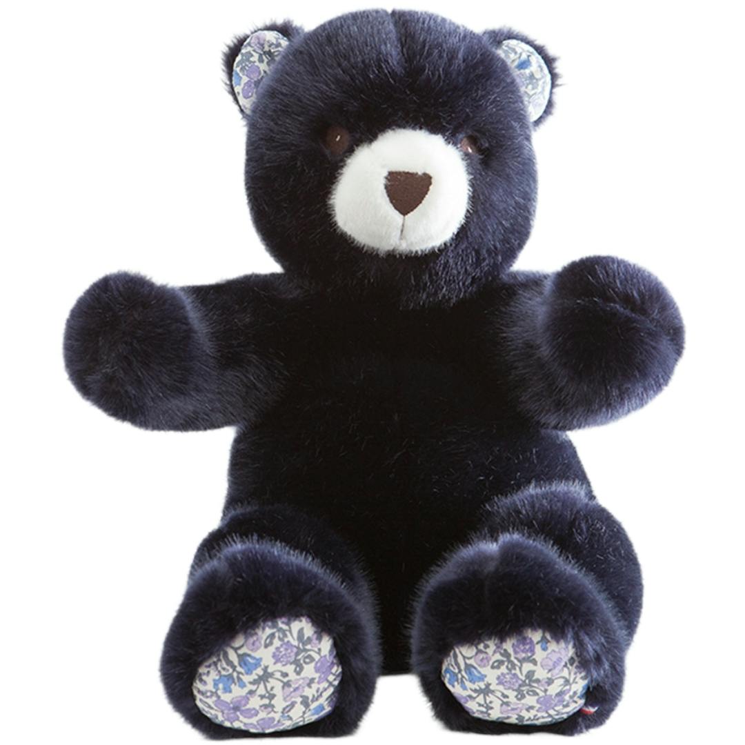 Robert the Bear | Navy | Lavender Liberty Print