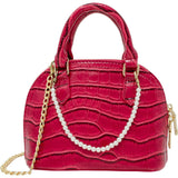 Patant Moon Pearl Handbag
