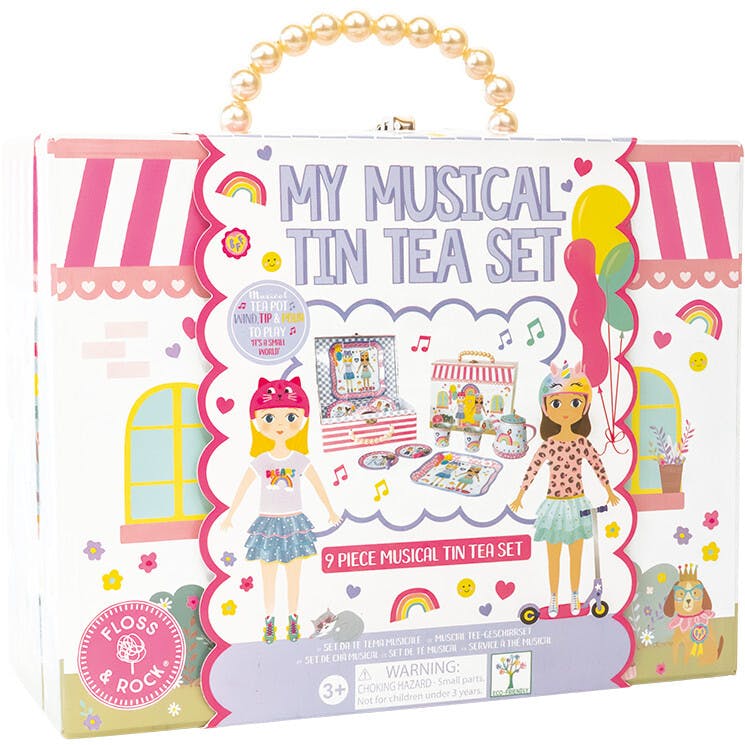 9 Piece Musical Tea Set - Best Friends