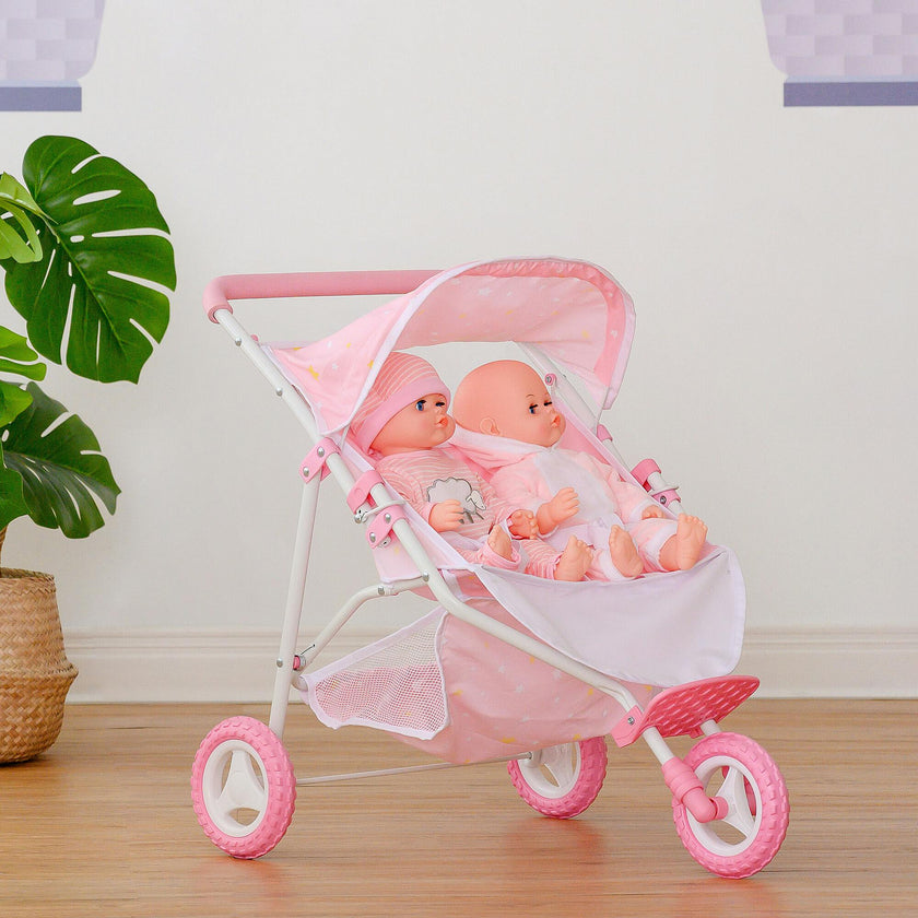 Stars Princess Deluxe Baby Doll Stroller
