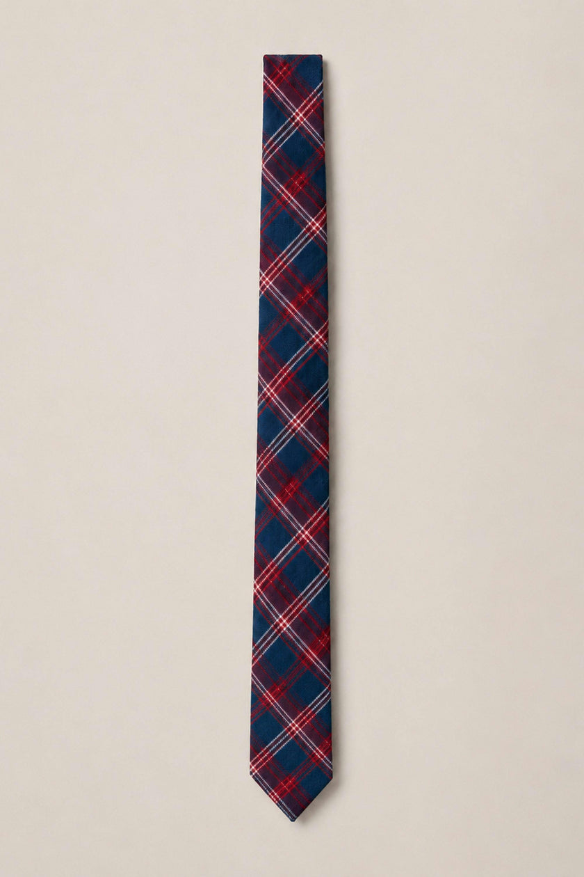 Ties in Mariner Tartan