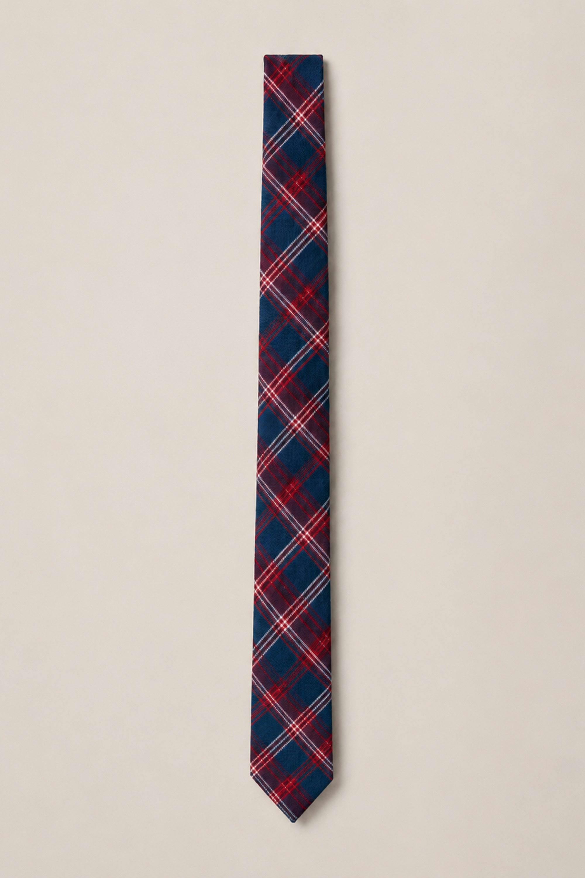 Ties in Mariner Tartan