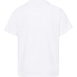 Kid's Heart Lace T-shirt, White-Girls