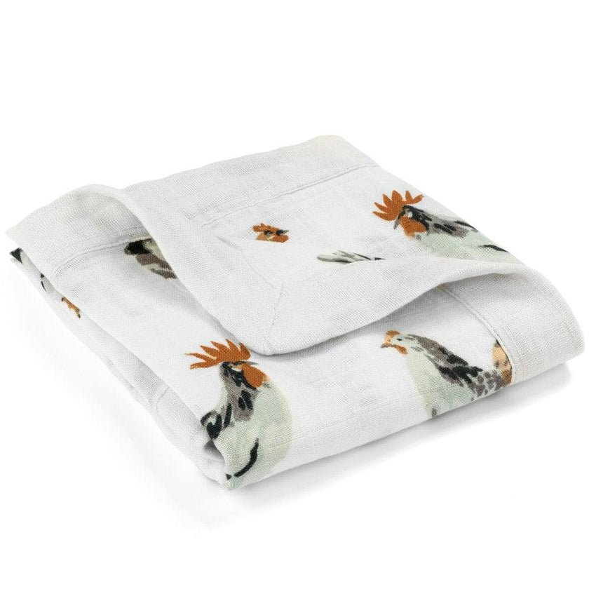Mini Lovey Two-Layer Muslin Security Blanket