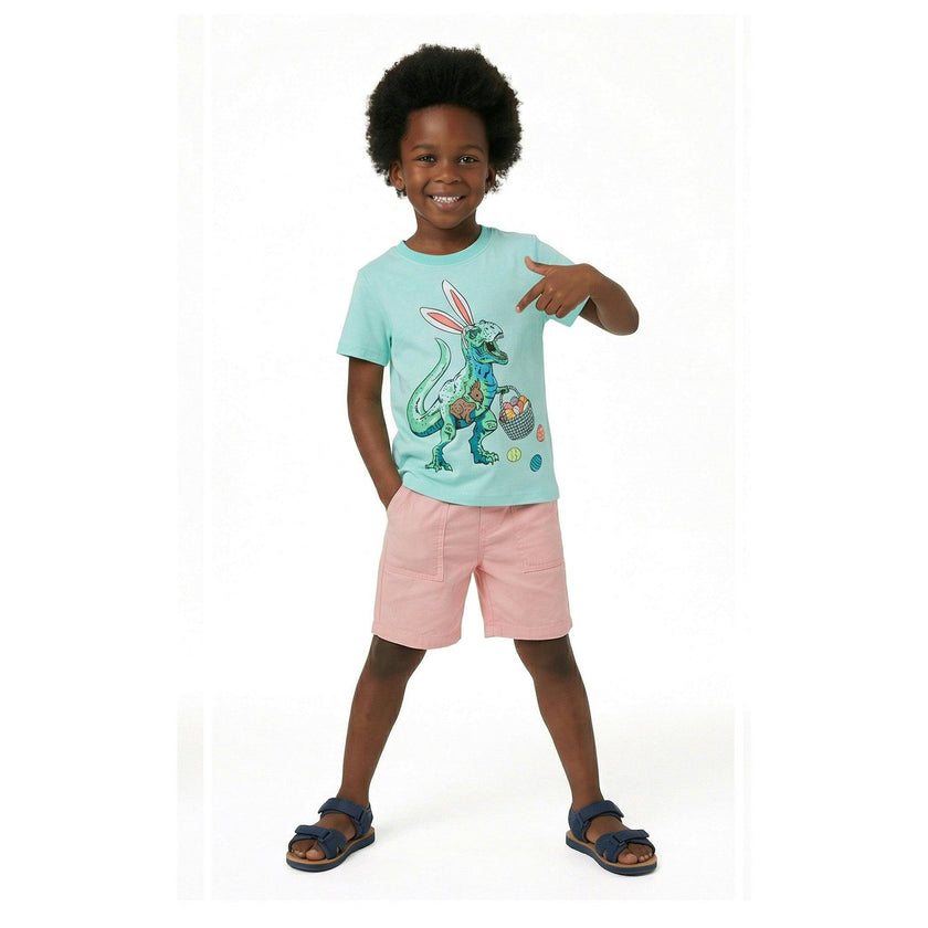 Boys Graphic Tee | Easter Dino