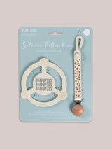 JuJuBe × Studio Oh! Silicone Teether Ring With Detachable Clip