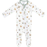 Zip-up Footie, Prints