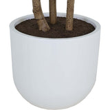 7' Faux Potted Sumac Tree