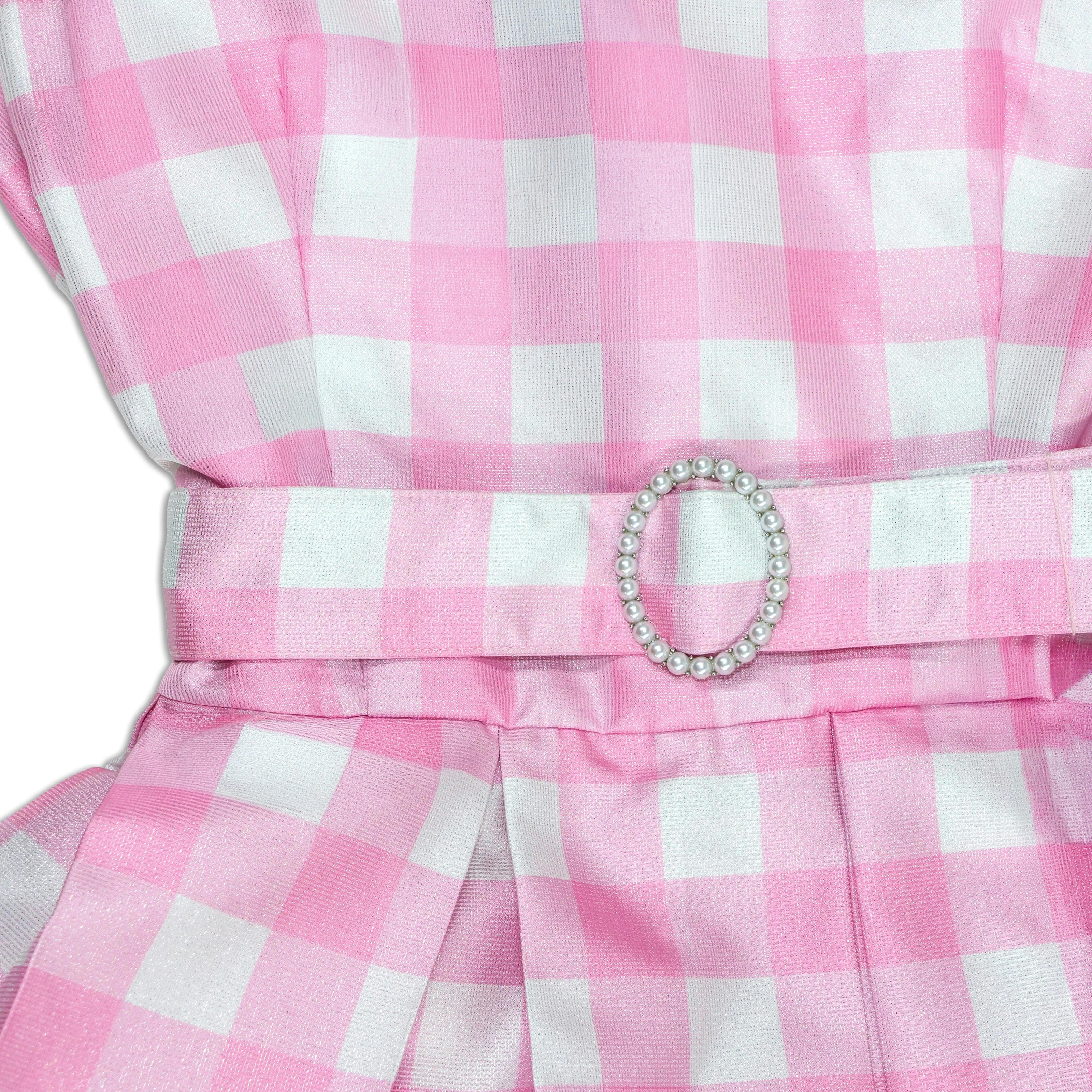 A Leading Role x Mattel Premium Barbie The Movie Barbie Pink Gingham Child Dress Up