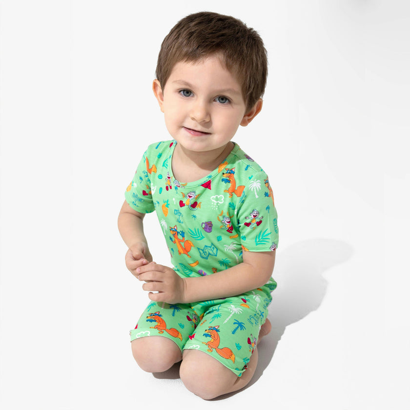 Dora: Boots' Jungle Adventure Bamboo Kids Pajama Short Set