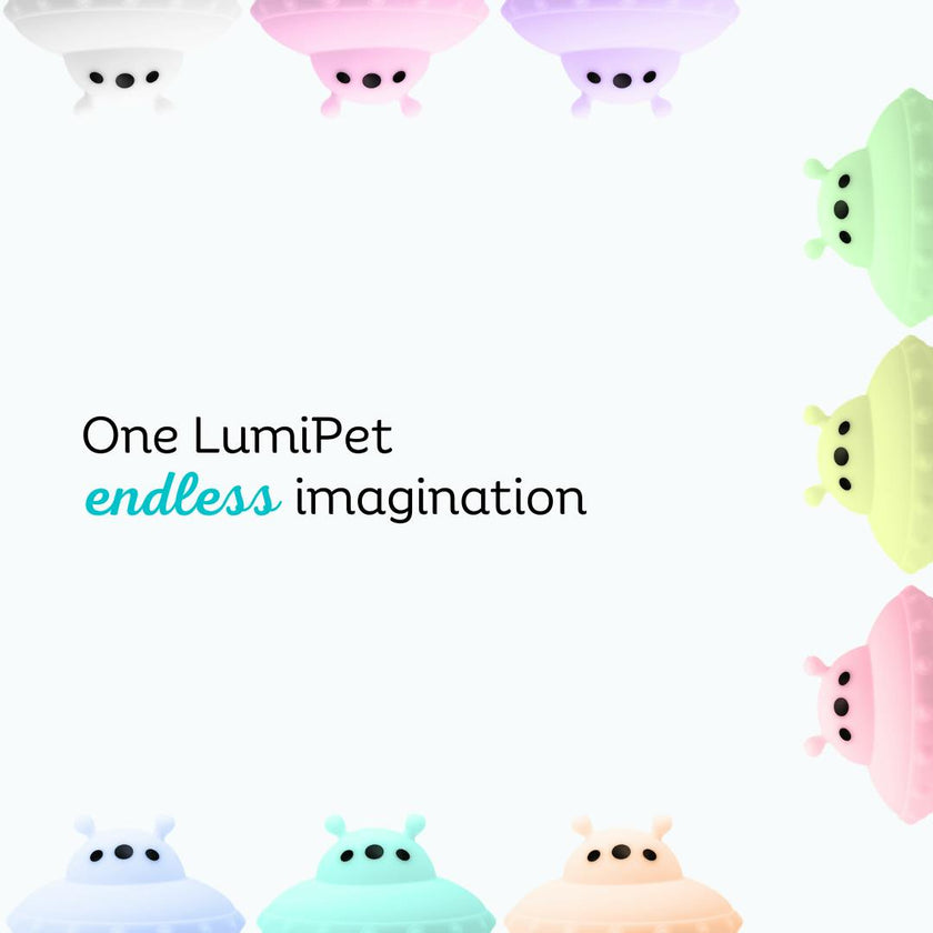 LumiPets® Ugo the UFO- Children's Touch Night Light Junior