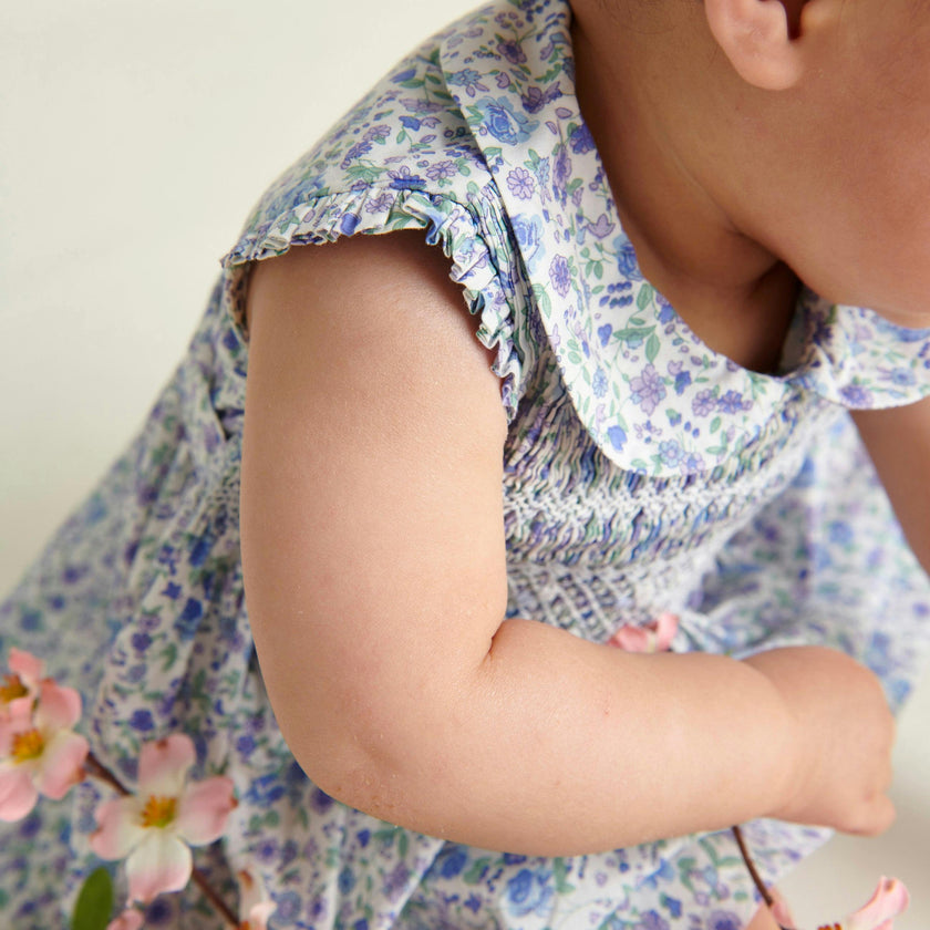 Hand-Smocked Baby Dress Cadence