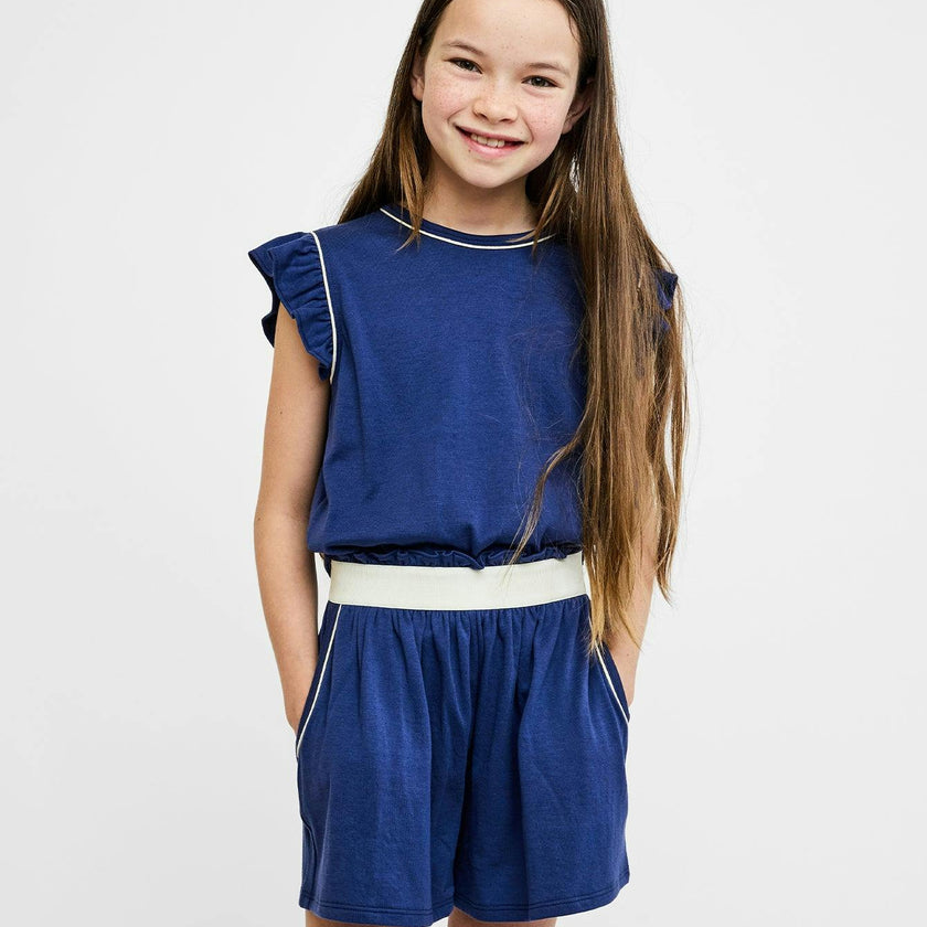 Bea Short Set, Navy