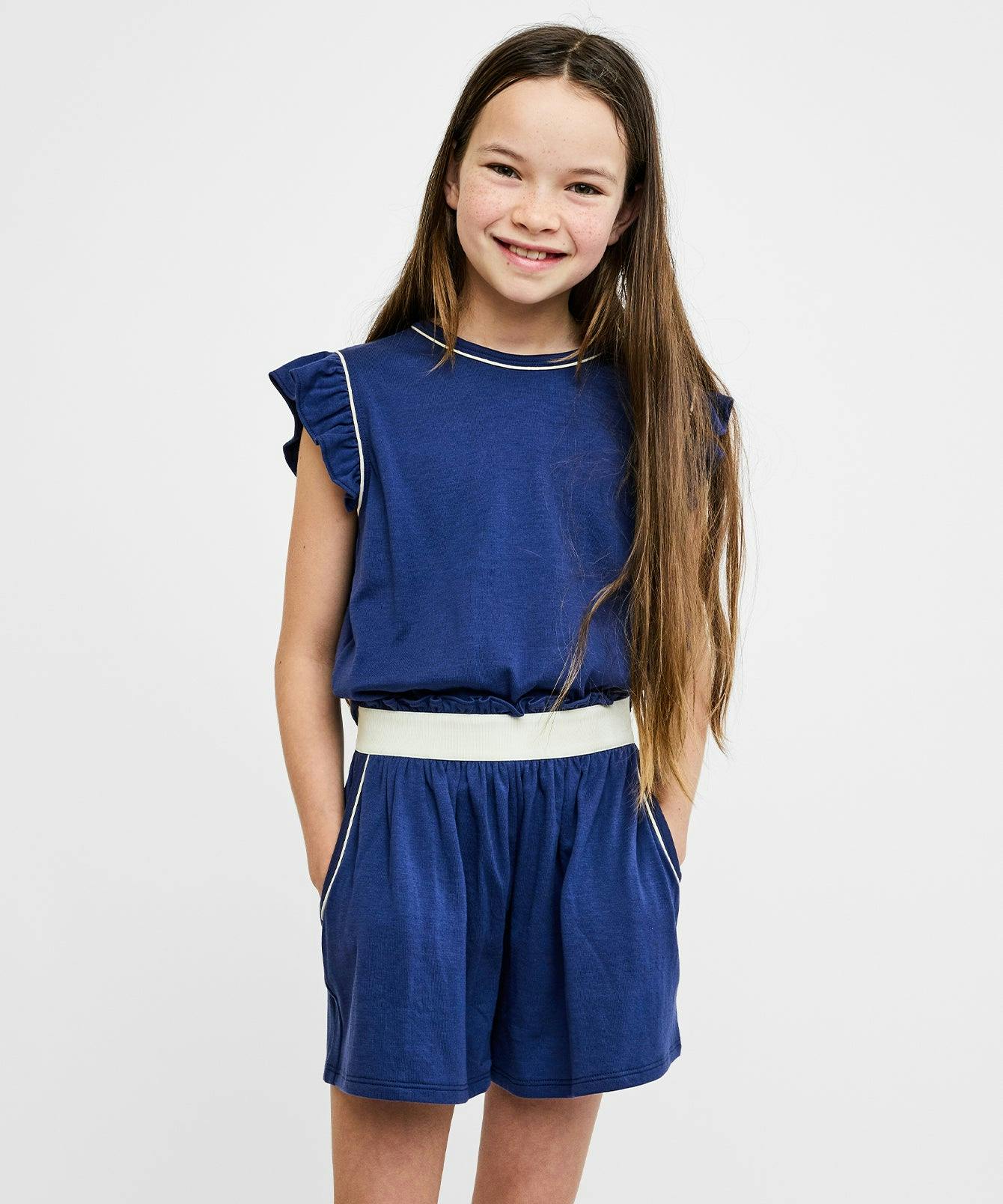 Bea Short Set, Navy