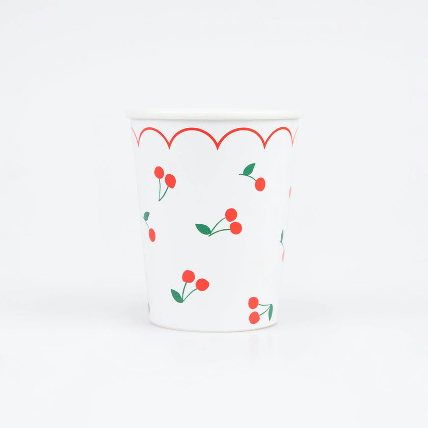 Cherry Pattern Cups