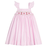 Smocked Lizzy D Dress - Strawberries